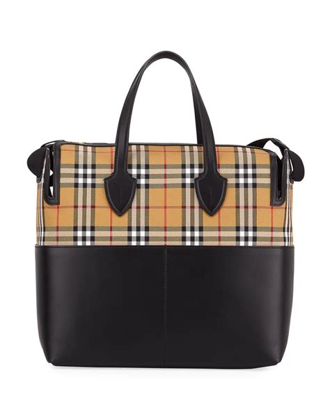 burberry kingswood diaper bag